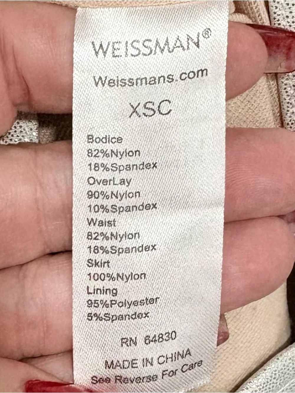 Weissman excellent no